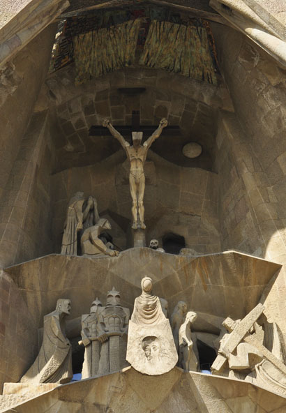 La Sagrada Família Passion Facade